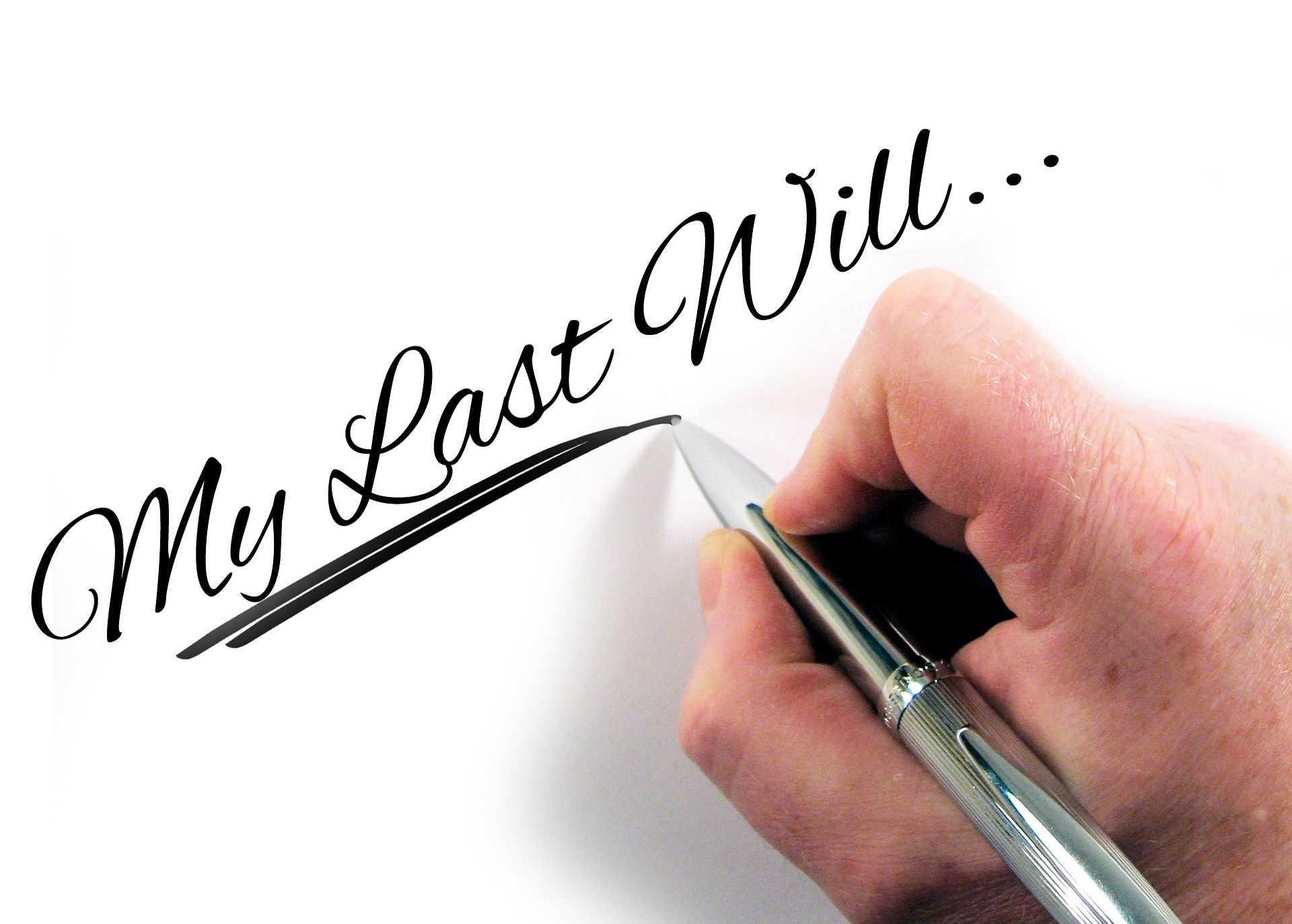 What happens when pass away without a valid will?